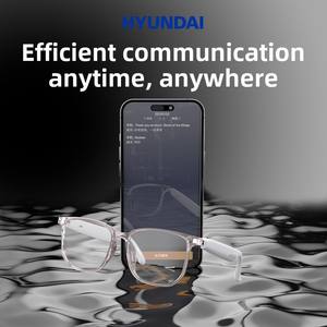 Kacamata Penerjemah AI Cerdas 2025, Interpretasi Multi-Bahasa 100+ dalam Waktu Nyata, Mendengarkan Musik, Menjawab Panggilan - Product Image 5