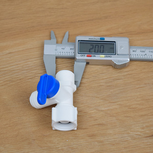 Integrated Inlet Three Way Ball Valve 1/2 In Clamp Connection <b>Water</b> <b>Purifier</b> Connector Non Toxic For Pure <b>Water</b> <b>Machine</b> - Product Image 3