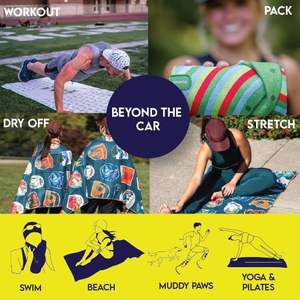 Coprisedile Auto Assorbente per Palestra, Corsa, Atleti, Fitness, Crossfit Estremo, Allenamento, Protezione Sedile Auto, Protezione Animali Domestici, Sport Acquatici all'Aperto - Product Image 3