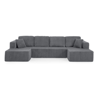 Komprimiertes Sektional-Schlafsofa Modern, Schlafsofa für Wohnzimmer, Komfortables Komprimiertes Sofa Platzsparendes Design - Grau