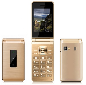Mới nhất giá rẻ OEM 2.8 inch không dây tiên tiến có thể gập lại bàn phím điện thoại di động Fig Kosher lật USB điện thoại thông minh tính năng điện thoại - Product Image 1