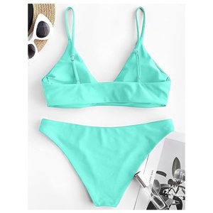 OUTPACE Meilleurs maillots de bain personnalisés pour femmes, ensemble 2 pièces avec imprimé rayé et animal, maillots de bain de haute qualité pour filles - Product Image 2