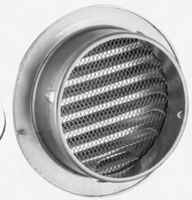Cache-tuyau de ventilation industriel en acier inoxydable 304 pour système CVC, idéal pour la ventilation des cuisines, entrepôts et ateliers