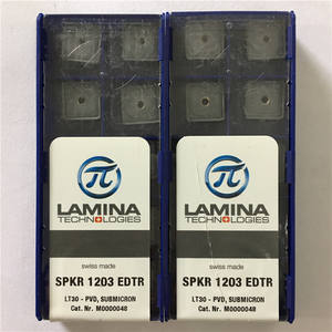 SPKR1203EDTR LT30 Fabricante Inserto de fresado de carburo de tungsteno Torno CNC Insertos de torneado de carburo - Product Image 3