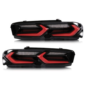 <span class=keywords><strong>Feux</strong></span> arrière modifiés pour Chevrolet Camaro 2019 à aujourd'hui, <span class=keywords><strong>avec</strong></span> des ensembles de <span class=keywords><strong>feux</strong></span> arrière à LED séquentiels de 36 W 12 V - Product Image 1