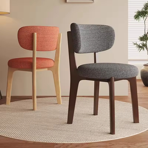 <span class=keywords><strong>Tela</strong></span> de <span class=keywords><strong>Lino</strong></span> Premium y Estructura de Madera Maciza, Diseño Estable, Apto para Comedores, Restaurantes y Apartamentos Pequeños - Product Image 4