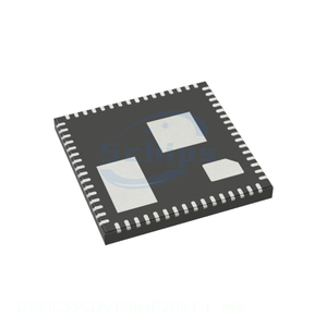 DSPIC33CDV128MP206T-I_M9 64 PowerVFQFN ชิ้นส่วนอิเล็กทรอนิกส์แบบฝังตัว ซื้อออนไลน์ ตัวแทนจำหน่ายที่ได้รับอนุญาต - Product Image 1