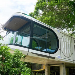 Cápsula Espacial Prefabricada de Diseño Moderno para Alojamiento en Parques, Campamentos y Hoteles - Product Image 4