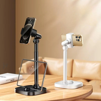 Support de tablette télescopique pour regarder des émissions en direct, support de téléphone télescopique X5QC