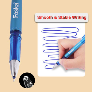 Foska Experience Écriture sans effort et nettoyage des stylos à encre effaçable effaçable sans effort avec pointes à bille roulante de 0.5mm fabriquées en Suisse - Product Image 4