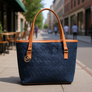 Bolso Tote de Mezclilla para Mujer Fana Avery M3809, Estilo Casual con Logotipo, para Uso Diario - Product Image 2