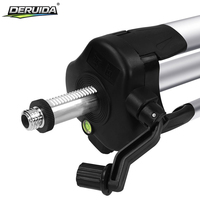 DERUIDA1.2 1,5 mètre Trépied pour niveau laser infrarouge avec support de levage télescopique et fixation au plafond