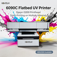 Imprimante UV à plat à positionnement visuel 6090 avec alignement automatique par numérisation, haute précision, machine d'impression numérique industrielle 8 couleurs