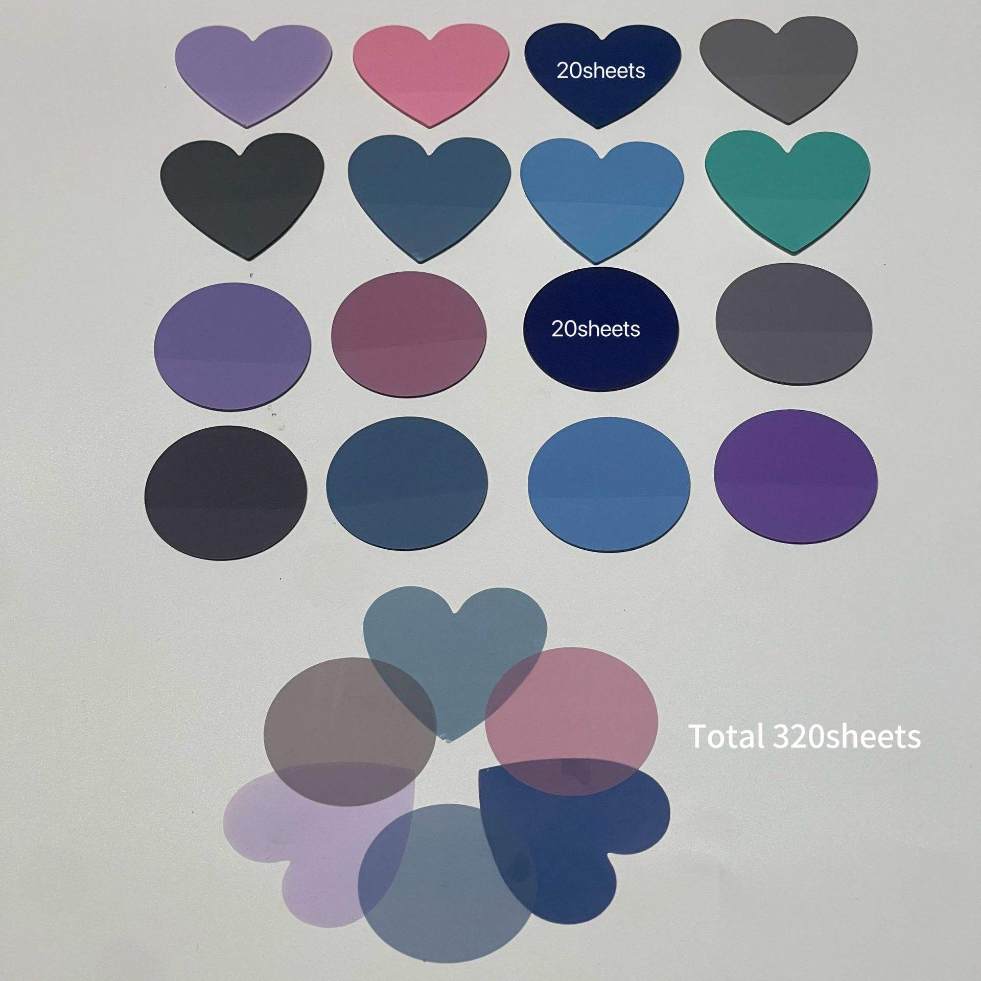 Morandi Love + round shape