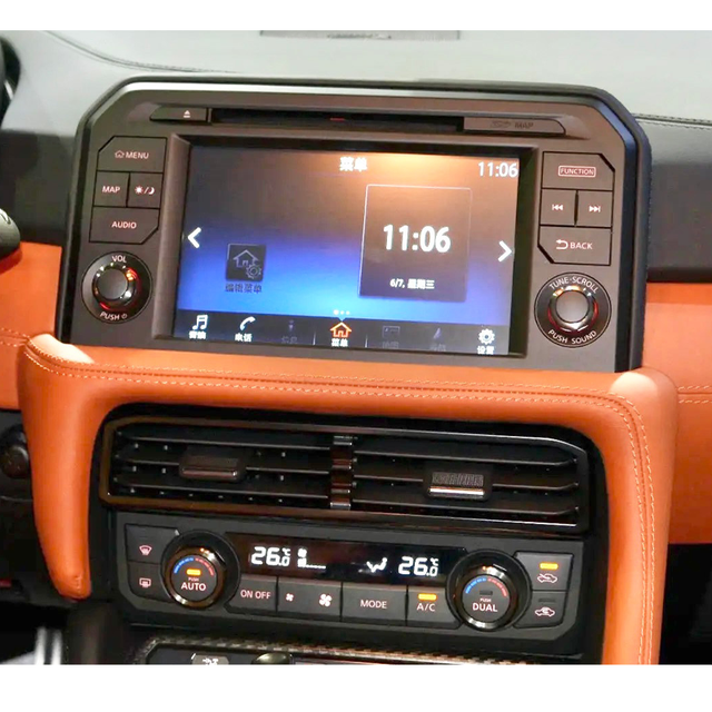 360 Degree Full Surround Bird Eyes View Parking Camera 4 Channel 3D AVM Car Camera System for Nissan GTR Middle East Edition