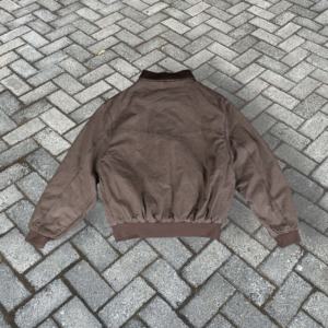 Chaqueta Vaquera de Algodón Transpirable con Lavado Ácido Vintage para Hombre, con Bolsillos Laterales y Estampado de Letras, para la Temporada de Otoño - Product Image 5