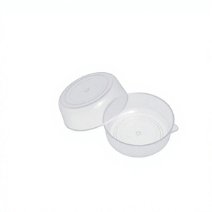 Superbe Tasse en Verre Gaufré à Usage Personnel, 30 ml, à Paroi Simple, avec Poignée, Sérigraphiée, pour Soins et Aliments - Product Image 1