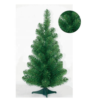 Sapin de Noël artificiel de haute qualité, écologique, à spectre complet, avec base de support, en PVC haute densité et éclairage LED