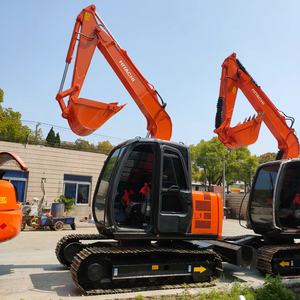 Mini-excavatrice sur chenilles Hitachi ZX70 d'occasion, modèle 2023, faible nombre d'heures, composants essentiels, machine de construction ZX60 ZX75 hydraulique - Product Image 4