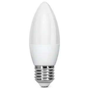 Bombilla LED C37 E27 9W, luz suave, bajo consumo, duradera; ideal para iluminación ambiental en hogares y oficinas. - Product Image 1