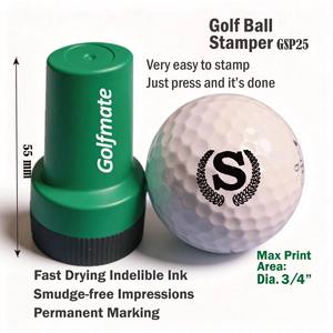 Tampons à encre permanente à séchage rapide pour balles de golf, en caoutchouc imperméable, personnalisables, légers, le meilleur outil pour les golfeurs - Product Image 3