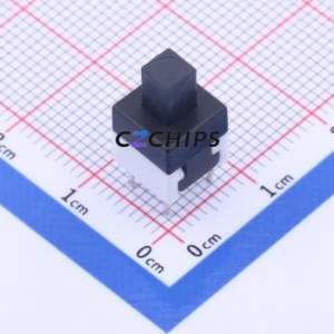 BTSA-N-P-17 Push Button Switch Through hole Component (THT) Switch No Lock Square Button Through Hole 100mA - Product Image 1