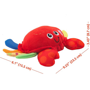 Âm nhạc sang trọng cua đồ chơi 3 + tháng tuổi trẻ mẫu giáo vần điệu âm thanh nút cảm biến bụng thời gian phát triển sớm búp bê tái sinh - Product Image 2