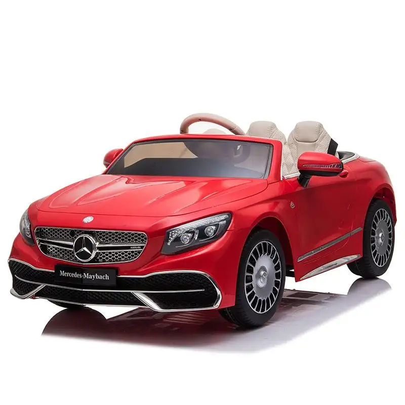 Coche eléctrico para bebés Mercedes-Maybach Cabriolet con licencia DLS, coche para niños, coche montable atractivo