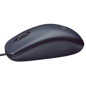 Ratón con Cable <span class=keywords><strong>Logitech</strong></span> <span class=keywords><strong>M90</strong></span> Negro, Ratón Ergonómico de Tamaño Completo para Computadoras y Portátiles - Product Image 3