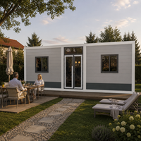 Maisons portables 1 chambre 10 pieds – Maison conteneur préfabriquée de luxe pliable et extensible