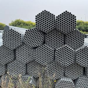 Galvanizado Bs1387 Clase B <span class=keywords><strong>De</strong></span> 3,2mm Y 4mm. Con Capa Gruesa <span class=keywords><strong>De</strong></span> Zinc <span class=keywords><strong>De</strong></span> 42 Um Y 45 Um. Tubos Redondos <span class=keywords><strong>De</strong></span> Acero Galvanizad - Product Image 3