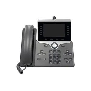 Telefone IP Cisco 8865 Telefone de vídeo IP Com câmera digital Interface Bluetooth CP-8865-K9