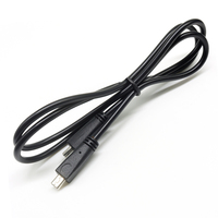 Personalizado de alta calidad 8 pines 8P puerto pequeño Mini USB de datos y cable de carga de doble extremo Mini B para cámara y MP3