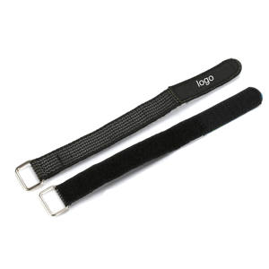 Dansky 사용자 정의 로고 Lipo 배터리 후크 및 루프 스트랩 버클이있는 미끄럼 방지 짠 나일론 해제 그립 - Product Image 6