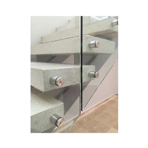 Thép không gỉ Kính đường sắt standoff kính kẹp 90 độ kính để tường sửa chữa lan can khung lan can chủ chân khung - Product Image 4