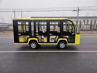 Bus électrique à deux étages pour 8 passagers, idéal pour les visites de la ville, avec moteur AC de 5 kW et temps de charge de 8 à 10 heures