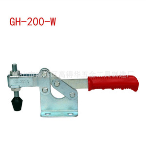 Gh 200 W Horizontal <b>Quick</b> <b>Clamp</b> Woodworking <b>Clamp</b> Welding Fixture Metric High Carbon Steel - Product Image 1