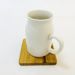 Dessous de plat en bois pour plats chauds Rectangle forme dessous de plat ensemble 4 dessous de plat + 1 support gain de place Durable moderne noël décor à la maison - Product Image 3