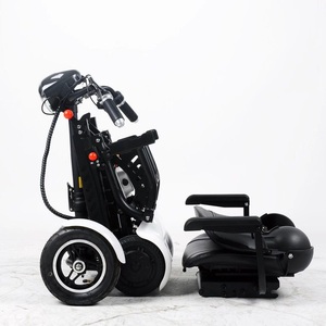 Scooter électrique pliable KSM-905B pour personnes à mobilité réduite avec roues anti-basculement et siège confortable – Distributeur - Product Image 5