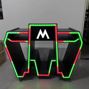 Металлический столик для бара с подсветкой - Product Image 6