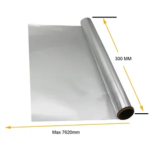 Outils de barbecue, rouleau de papier aluminium, film alimentaire résistant pour la cuisine, qualité commerciale - Product Image 1