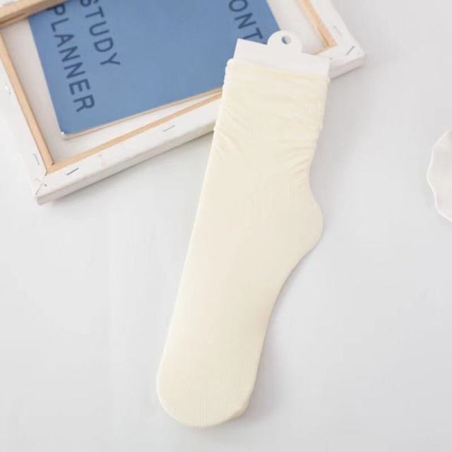 Ice-white socks
