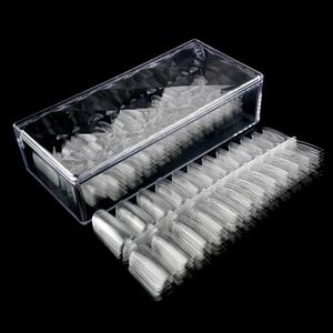 Venta al por mayor, <span class=keywords><strong>transparente</strong></span> y natural, 504 unids/caja, <span class=keywords><strong>manicura</strong></span> alargada, todos los esmaltes de uñas - Product Image 4