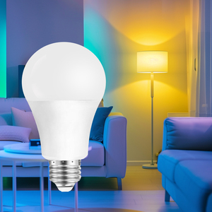 หลอดไฟ LED A19 6 แพ็ค 9 วัตต์ ประหยัดพลังงาน เทียบเท่า 60 วัตต์ แสงสีขาวนวล 2700K ขั้ว E26 มาตรฐาน ไม่สามารถหรี่แสงได้ แพ็ค 6 ชิ้น - Product Image 1