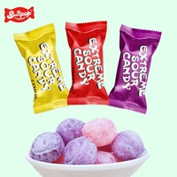 Barry Sour Candy Sweet Hard Fruit Candies Coated Fruity Box Wholesale Snacks