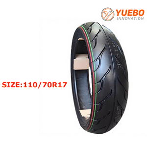 ชุดยางมอเตอร์ไซค์แบบกึ่งสลิคสมรรถนะสูง ขนาด 110/70R17 140/70R17 <span class=keywords><strong>ยาง</strong></span>หน้า-หลังแบบไม่มี<span class=keywords><strong>ยาง</strong></span>ใน  วัสดุยางธรรมชาติ - Product Image 2