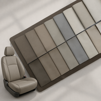 Funda de Asiento de Coche de Cuero PU, Ecológica, Resistente al Agua, de Secado Rápido, Color Personalizado