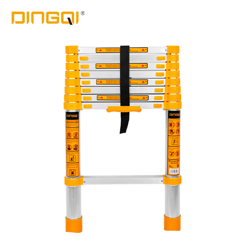 Алюминиевая Телескопическая Лестница DingQi, легкая выдвижная лестница