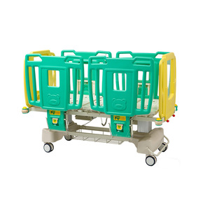 Lit électrique pour enfants Kcare avec dossier et réglage des pieds pour soins intensifs - Product Image 2