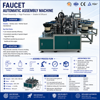 Équipement d'assemblage de composants de robinet industriel automatique XUNNUO, composants essentiels du moteur PLC